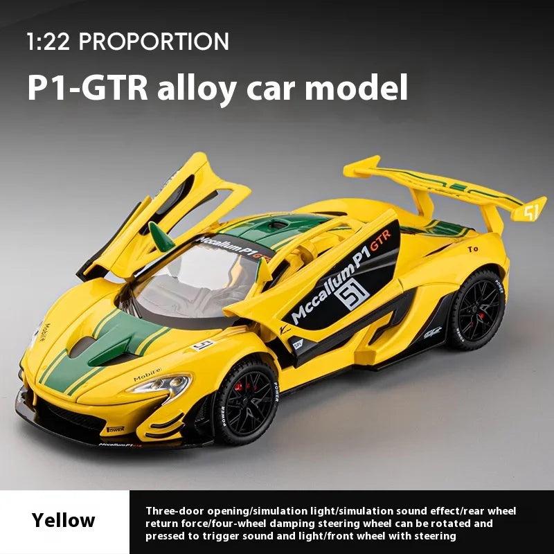 1:22 McLaren P1 GTR Supercar